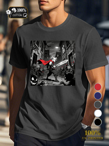 35 Aries--Men's pure cotton Tshirt Comfort Fit