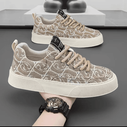 N0520 Summer new men's printed casual shoes