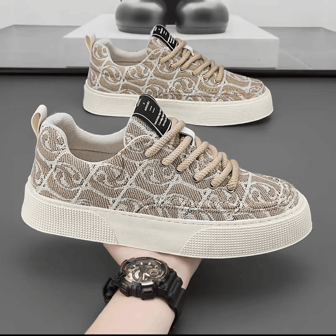 N0520 Summer new men's printed casual shoes