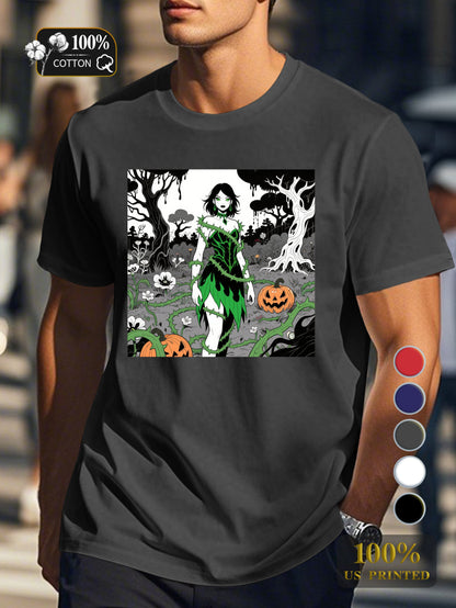 N0708 1 2 Men's pure cotton Tshirt Comfort Fit