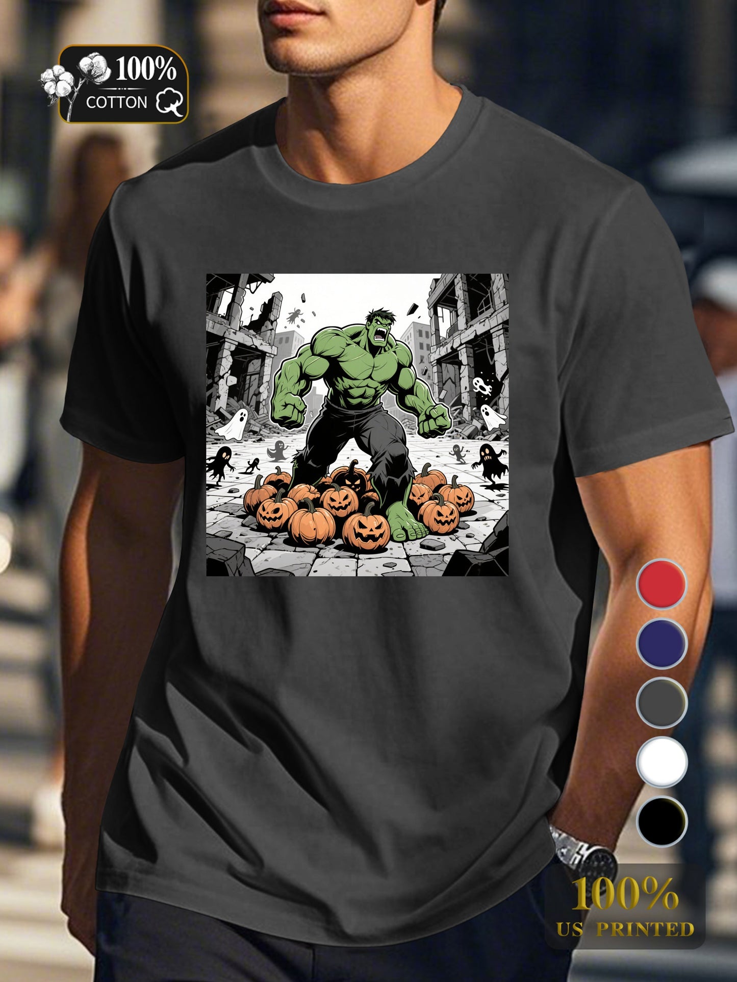 N0708 1 5 Men's pure cotton Tshirt Comfort Fit