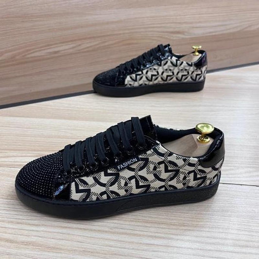 N0516 Classic Fashion Rhinestone Casual Shoes