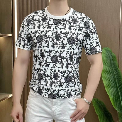 N0617 2024 Summer New Fashion Trend Casual T-shirts