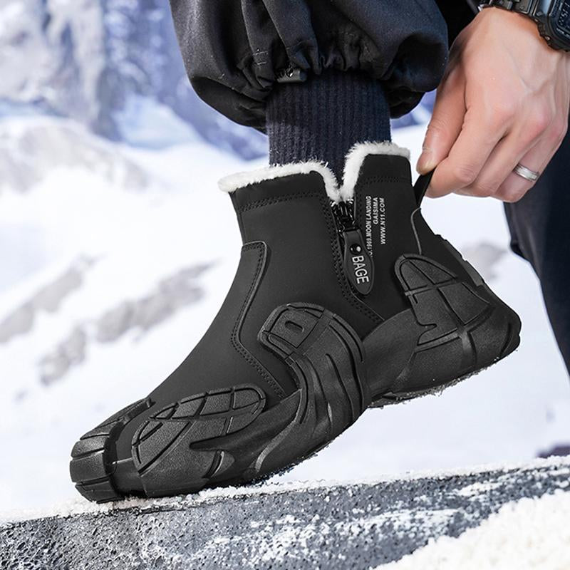 N1108 Men's high-top waterproof warm sports shoes