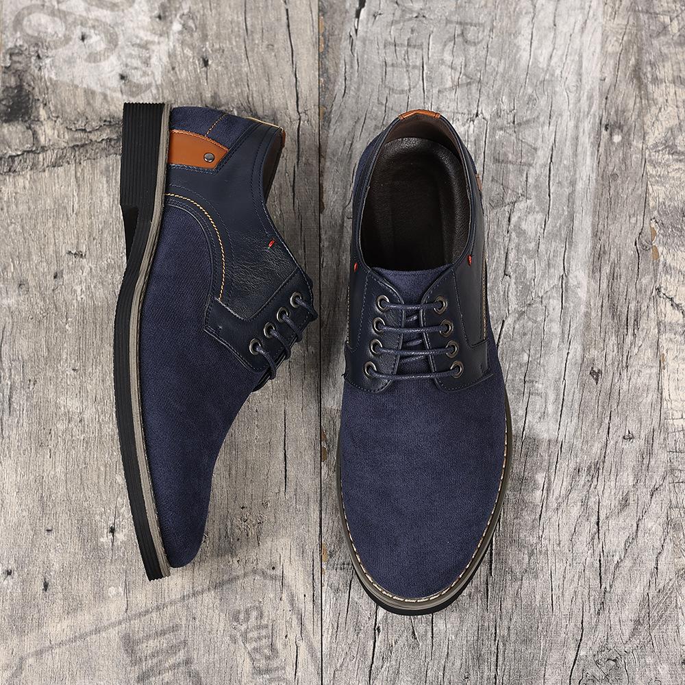 N0115 2025 Suede Men's Casual Leather Shoes