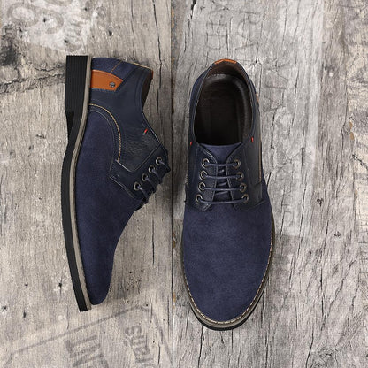N0115 2025 Suede Men's Casual Leather Shoes