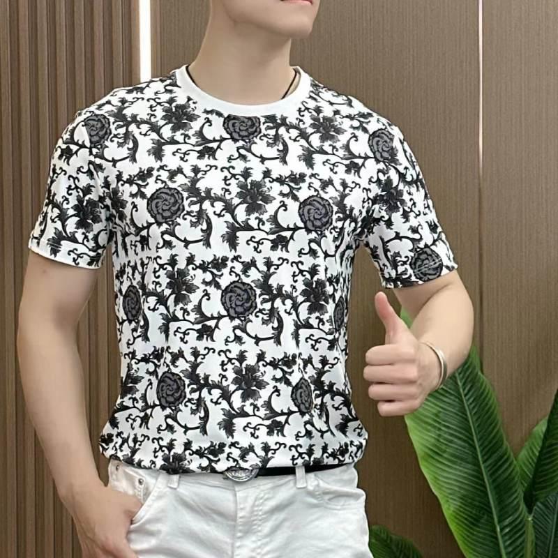 N0617 2024 Summer New Fashion Trend Casual T-shirts