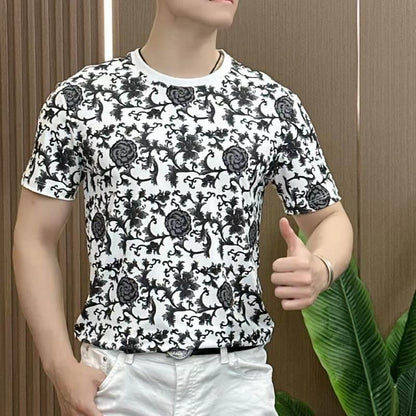 N0617 2024 Summer New Fashion Trend Casual T-shirts