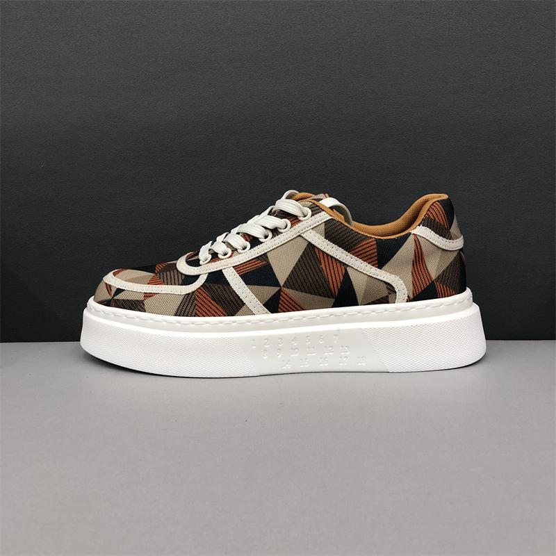 Men's painted and printed casual shoes