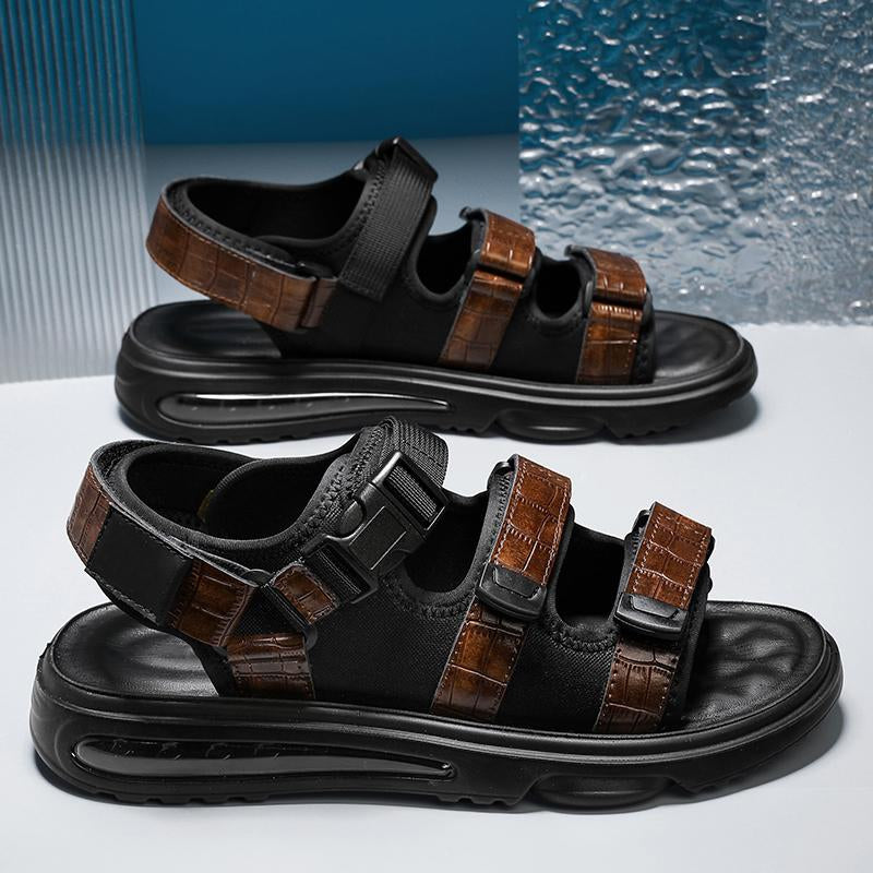 Anti-slip and anti-odor men's beach sandals