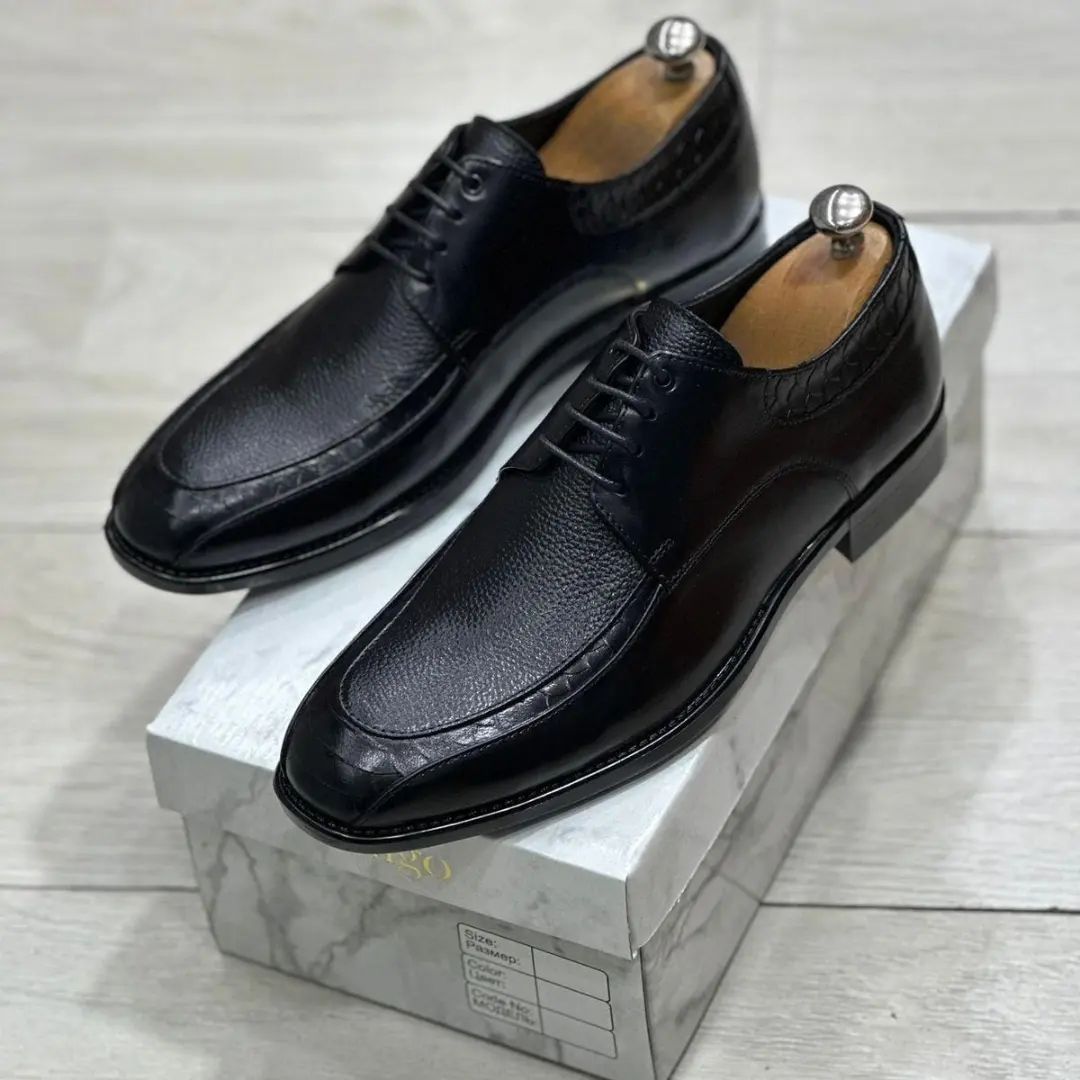 Men's genuine leather business shoes