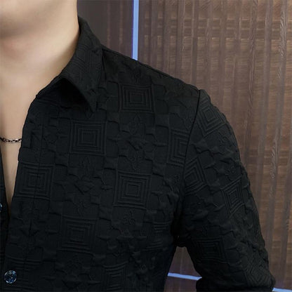 N1017 Men's Thickened Fashion Casual Shirt