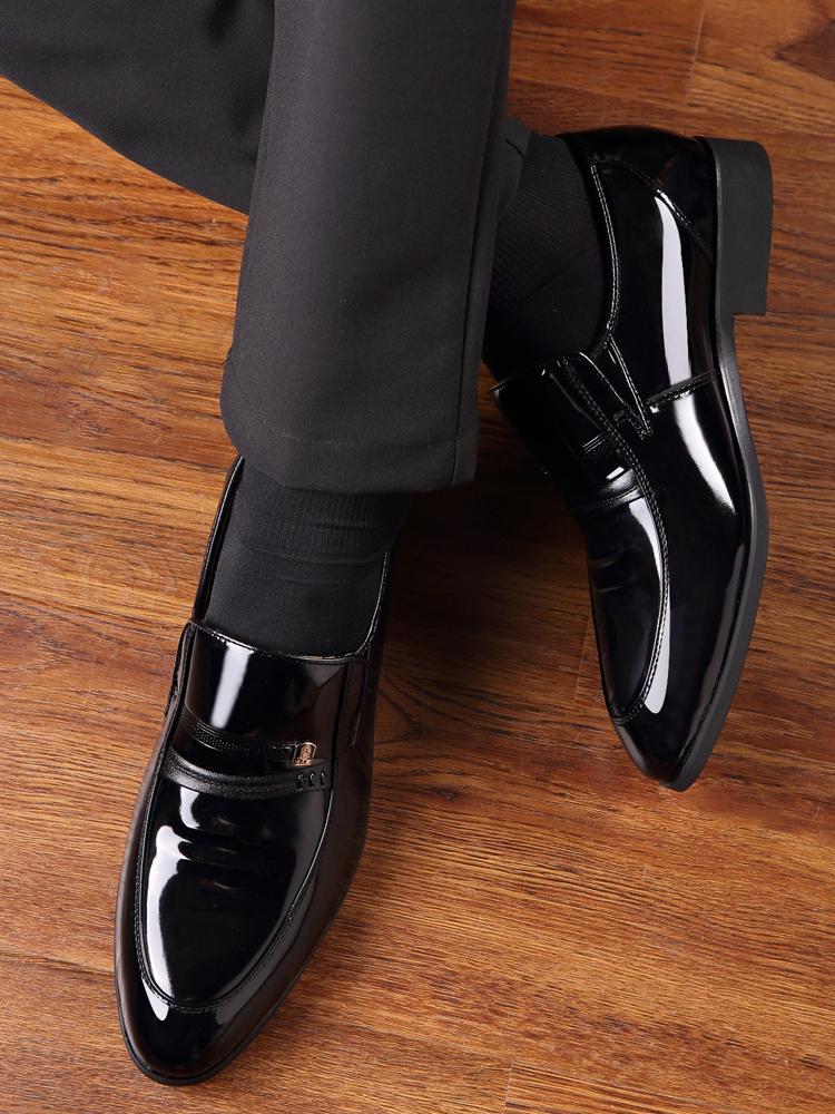 Men's business leather shoes