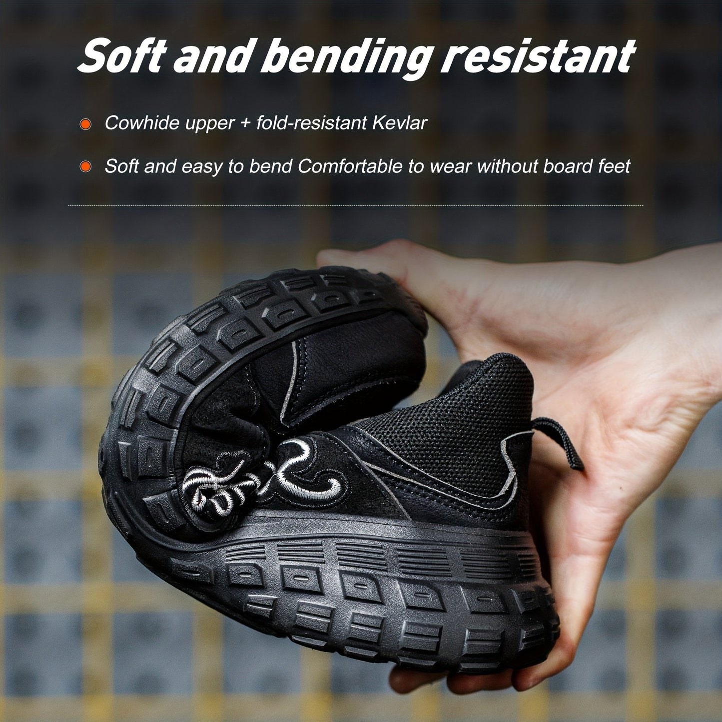 ET16 Steel Toe Anti-smashing Work Shoes