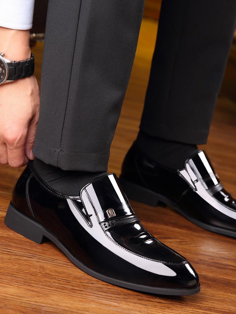 Men's business leather shoes