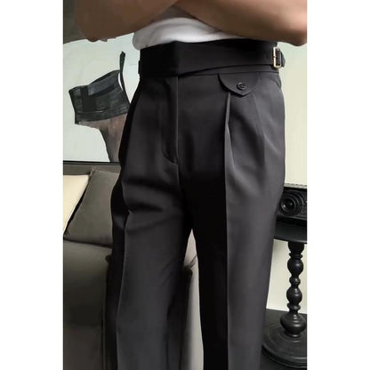 N1018 Men's designer casual trousers