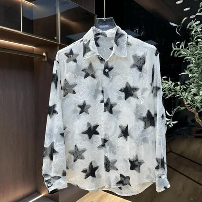 N0709 2024 Summer Fashion Loose Casual Sun Protection Shirt