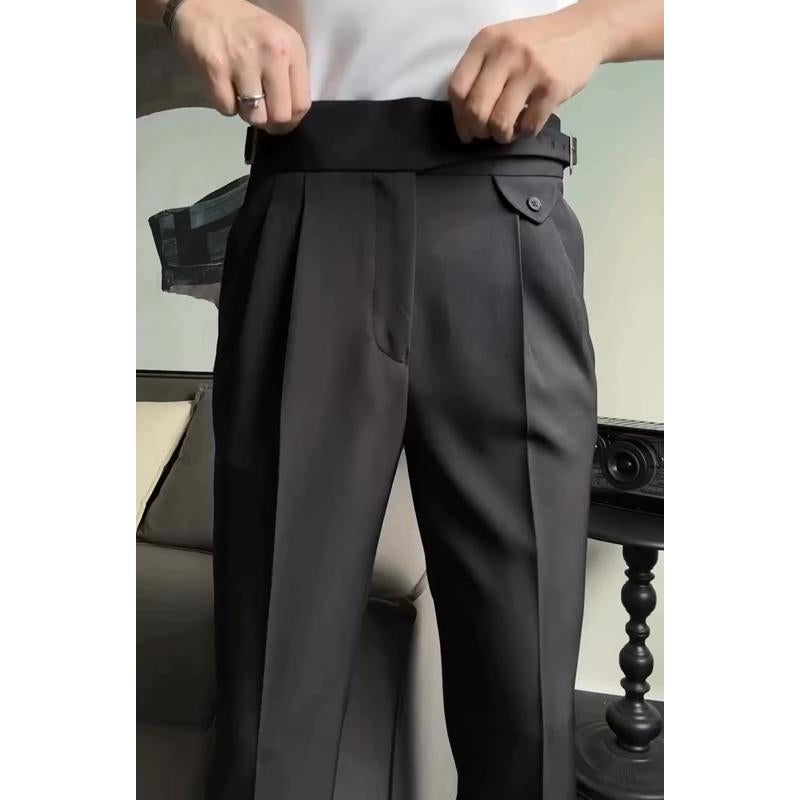 N1018 Men's designer casual trousers