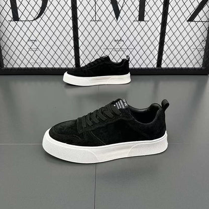 N0113 Men's leather fashion casual sneakers