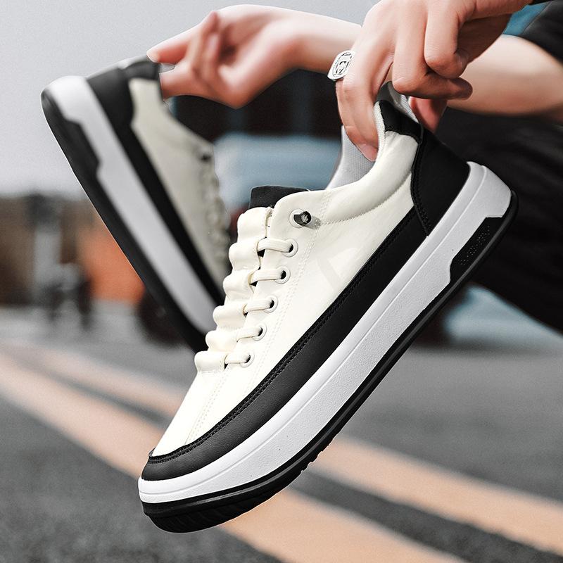 High quality ice silk cloth breathable low top men's shoes