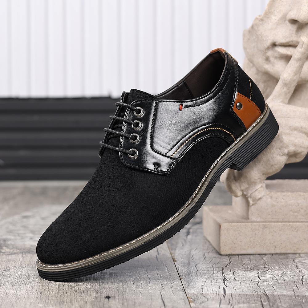 N0115 2025 Suede Men's Casual Leather Shoes