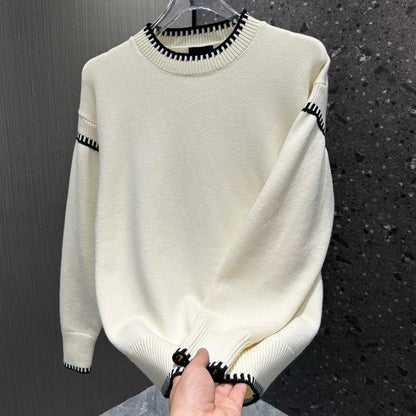 N1212 Men's trendy knitted sweater