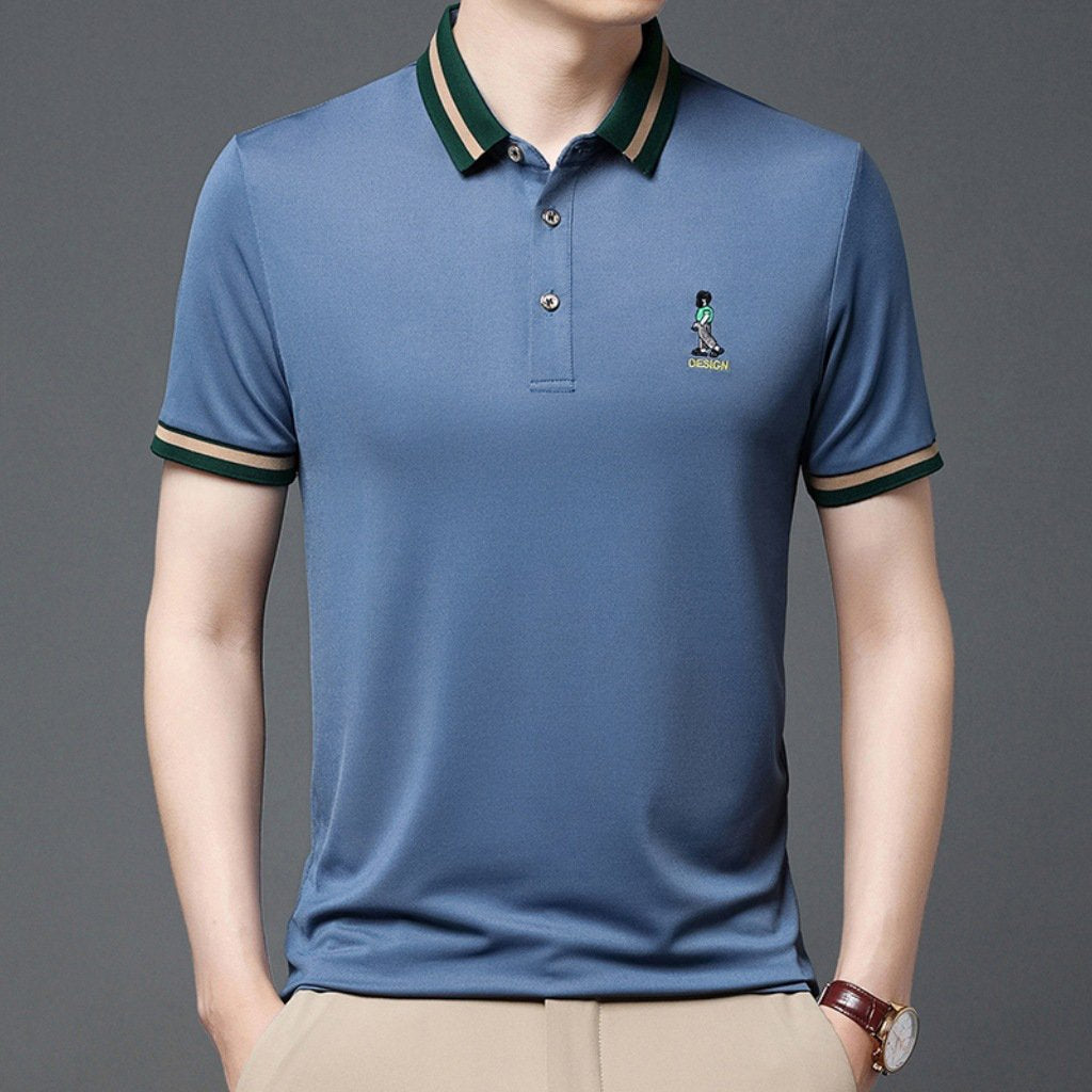 A8130 Summer New Polo Shirt T-shirt