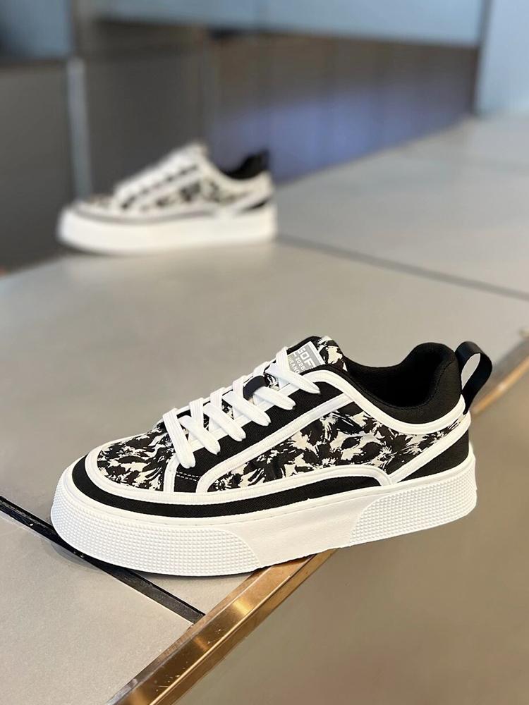 2024 summer new style printed breathable low-cut sneakers