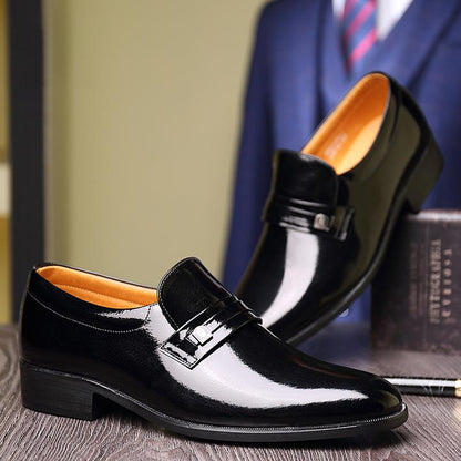 Men's business leather shoes