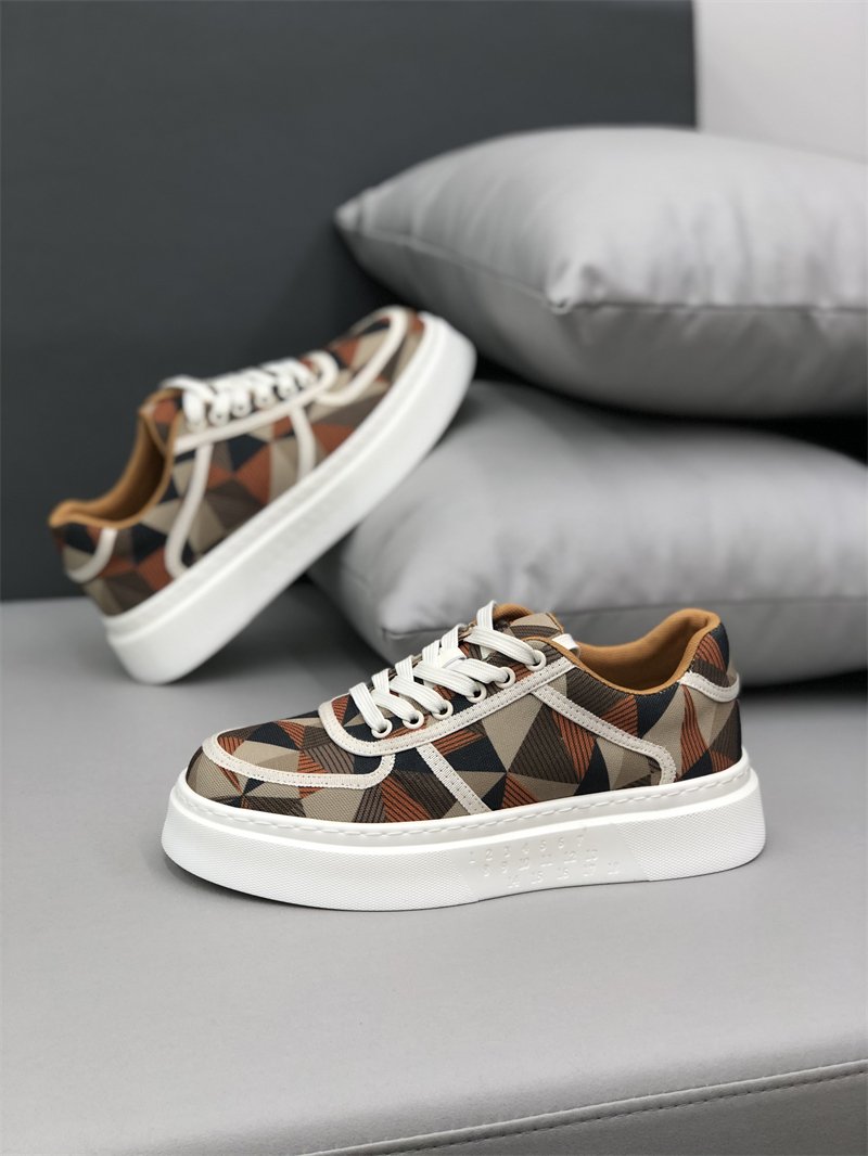 Men's painted and printed casual shoes