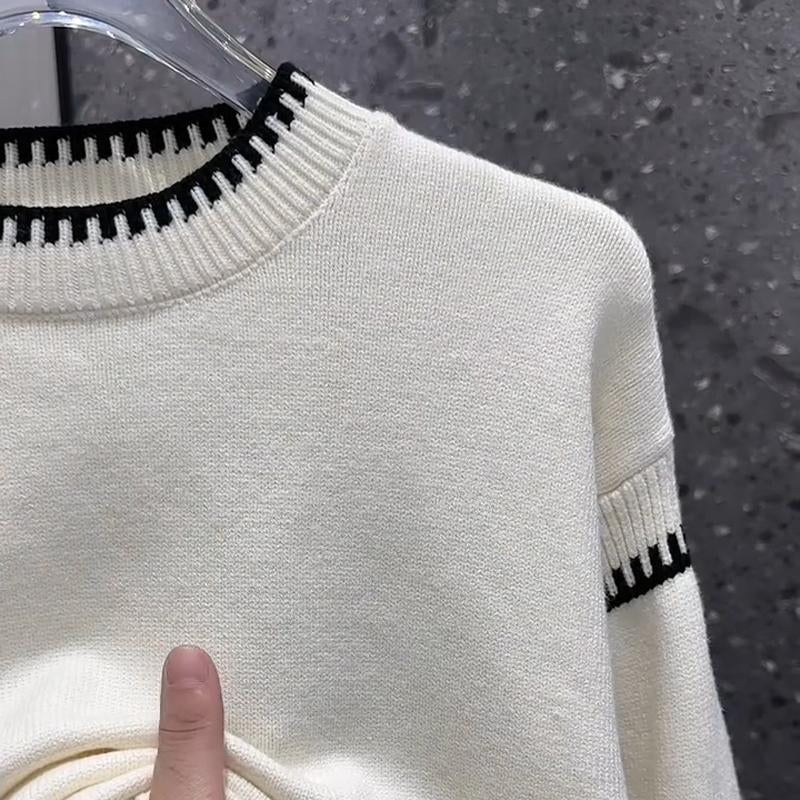 N1212 Men's trendy knitted sweater