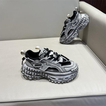 N0607 Summer fashion hot style mesh breathable sports dad shoes