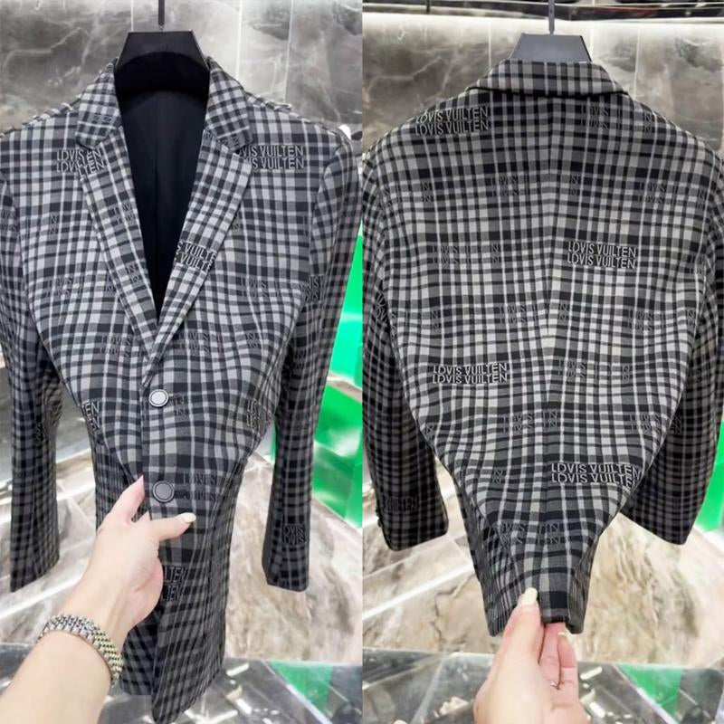 N0910 Men's new slim-fit suit