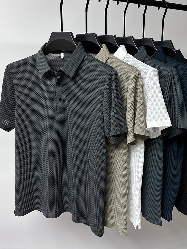 DM-8236 Summer New Polo Shirt T-shirt