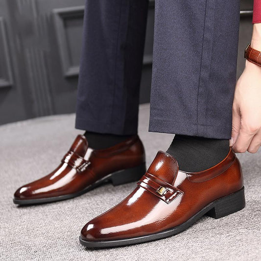 Men's business leather shoes