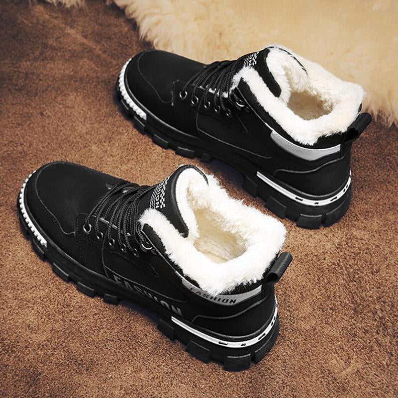 N1225 New winter men's non-slip sports cotton shoes