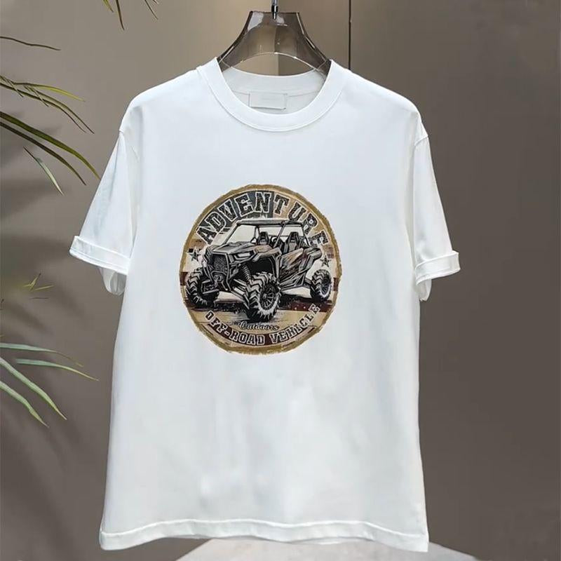 N0724 Men's trendy ins loose casual T-shirt