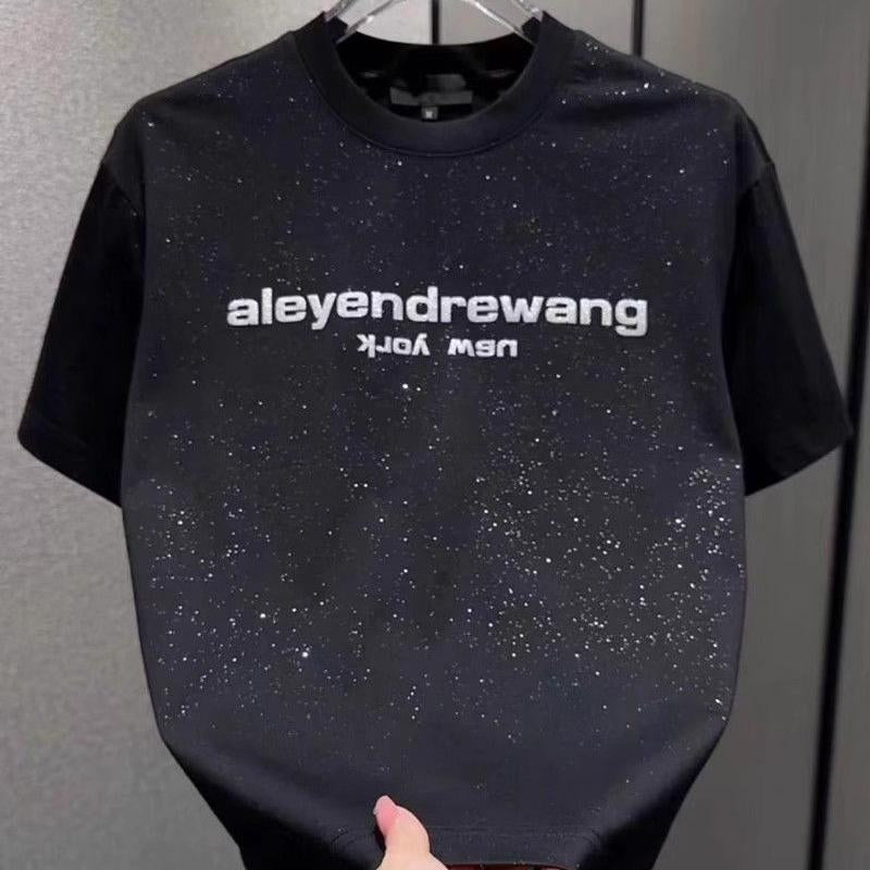 N0729 Men's trendy starry sky T-shirt