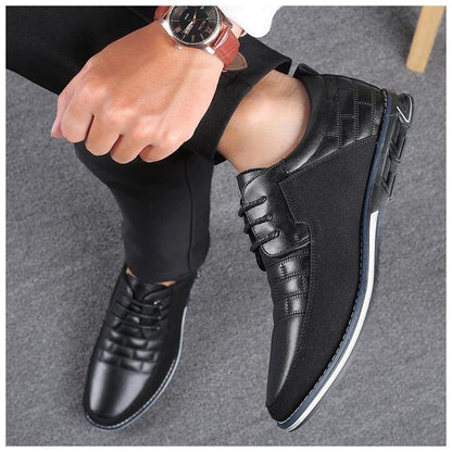 Embroidered Lace-Up Trendy Shoes