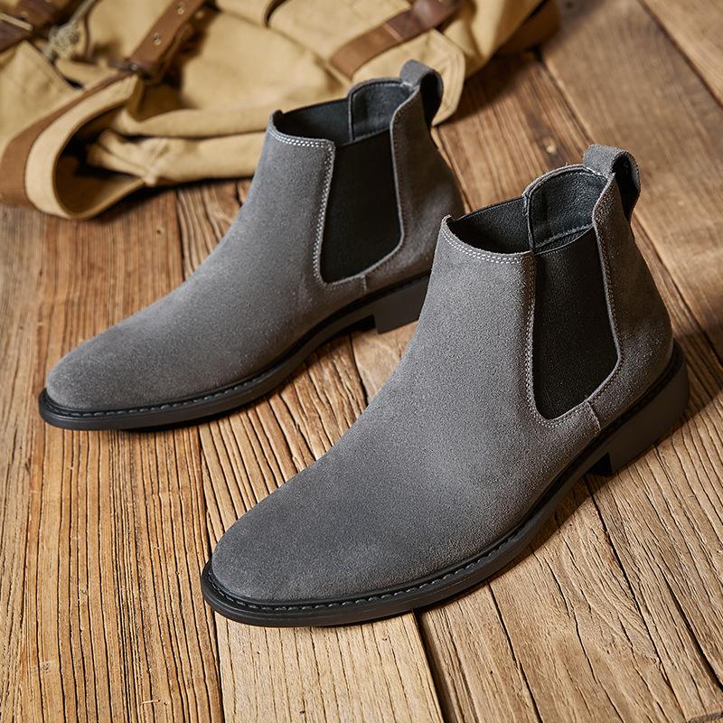 Frosted Chelsea Boots Male