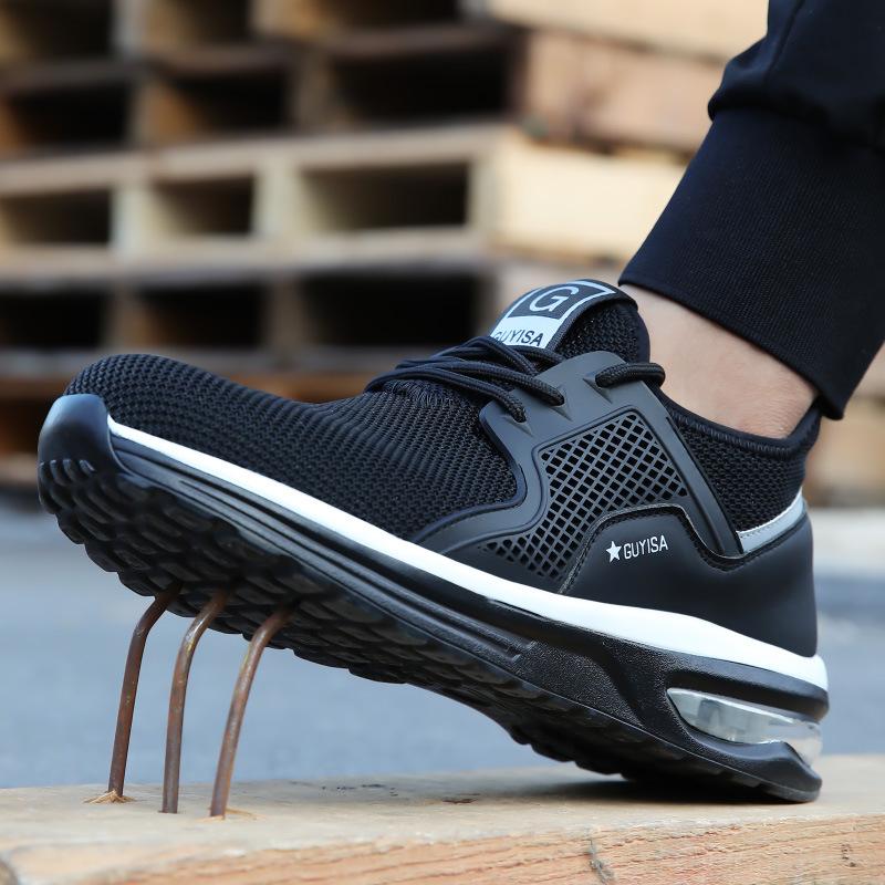 Men's Anti-smashing And Anti-puncture Light Protective Shoes