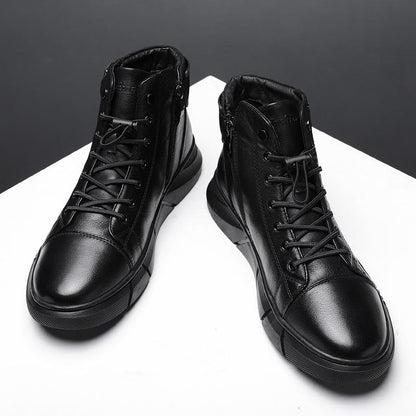 Men's High-top Casual Leather Boots