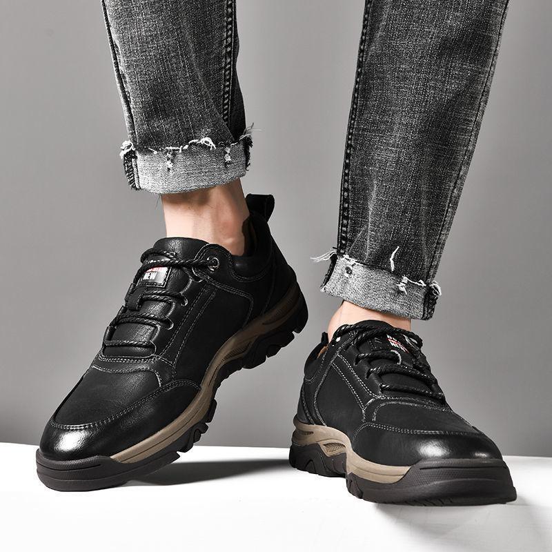 Breathable Casual Leather Shoes