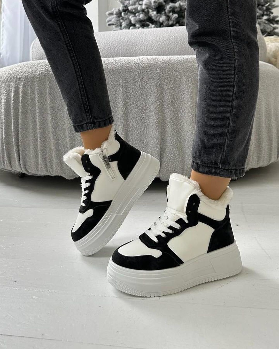 Thick Bottom Thermal Sneaker