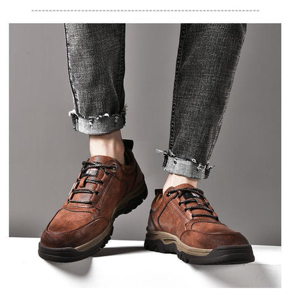 Breathable Casual Leather Shoes