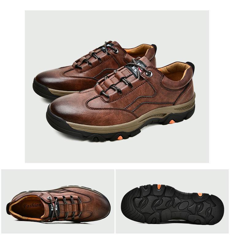 Breathable Casual Leather Shoes