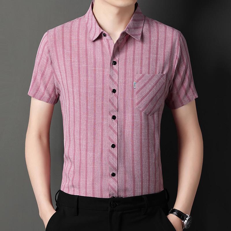 Men's Striped Linen Shirt (BUY 2 FREE SHIPPING)