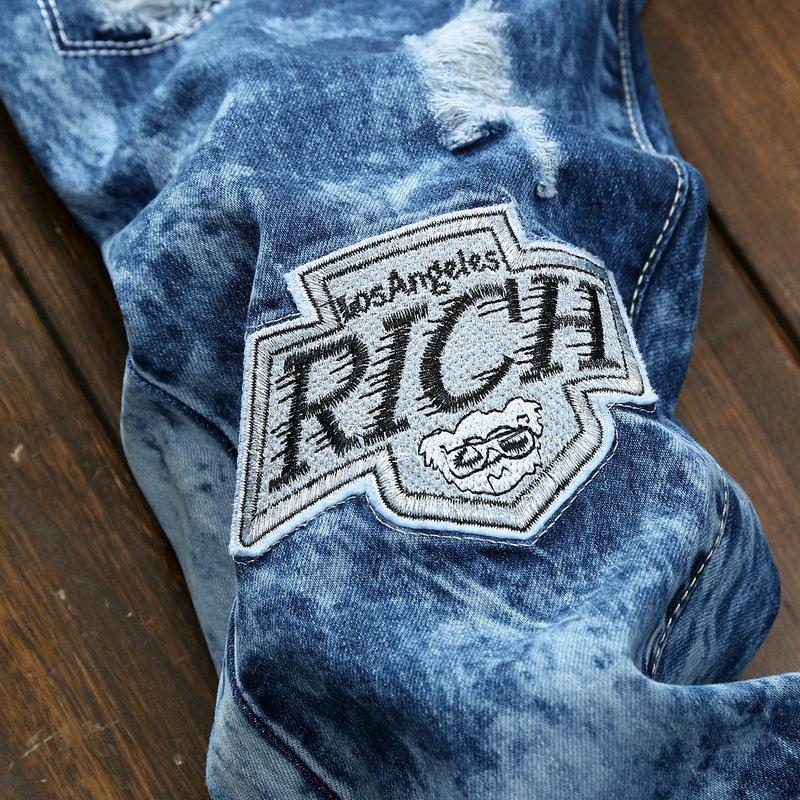 Embroidered Jeans