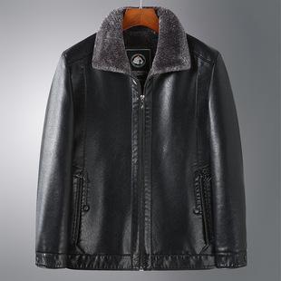 Men's Fleece-lined Fur Coat