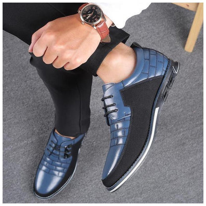 Embroidered Lace-Up Trendy Shoes